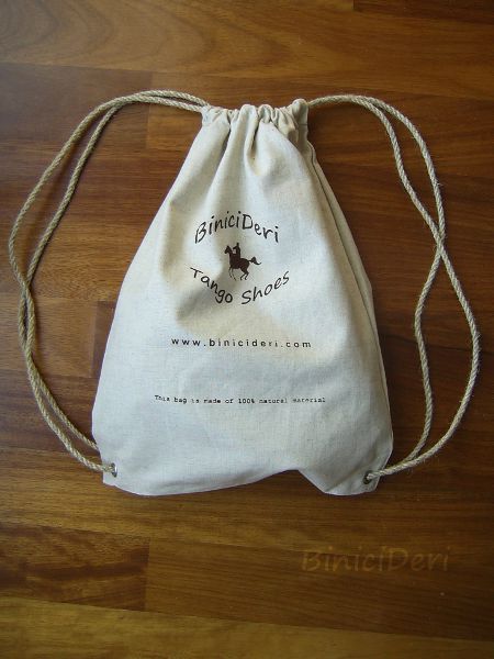 Shoe Shoulder Bag - Handmade Linen
