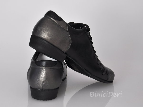Erkek sportif tango ayakkabısı - Antrasit/Siyah