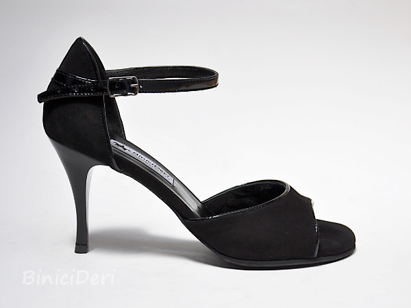 Women's classic tango shoe - Black 13pp - Click Image to Close