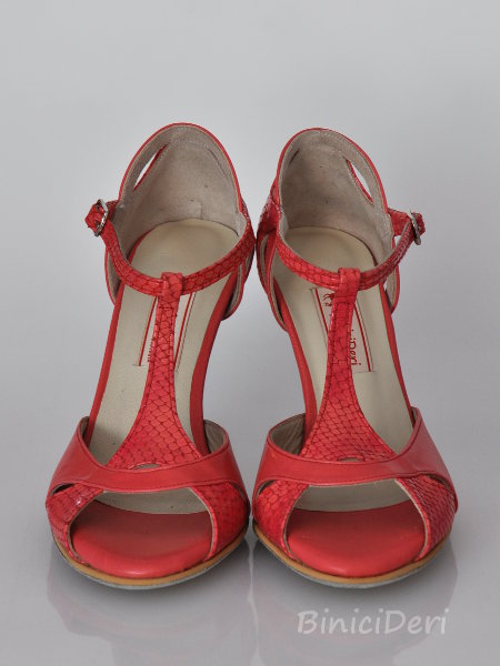 Women's tango shoe - Pomegranate Blossom
